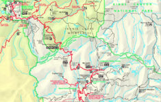Detailed Map Of Kings Canyon And Sequoia National Parks