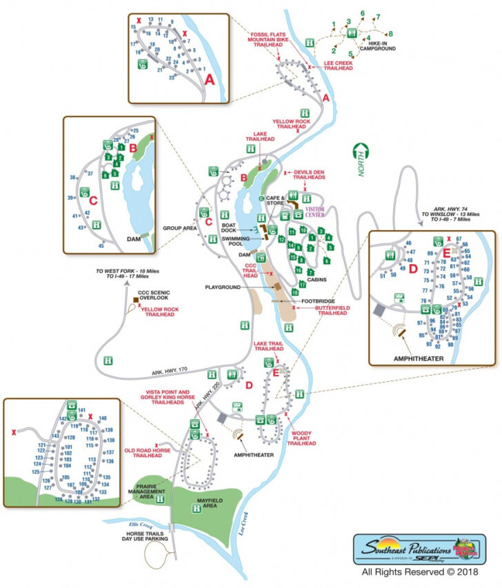 Devils Den Florida Map