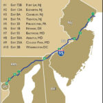 Dining Stops Worth Making Along I 95 Edible Jersey Map Of I 95 From