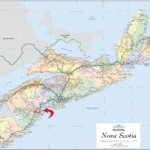 Directional Map Of Nova Scotia Mapsof Net