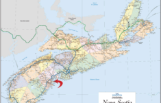 Directional Map Of Nova Scotia Mapsof Net