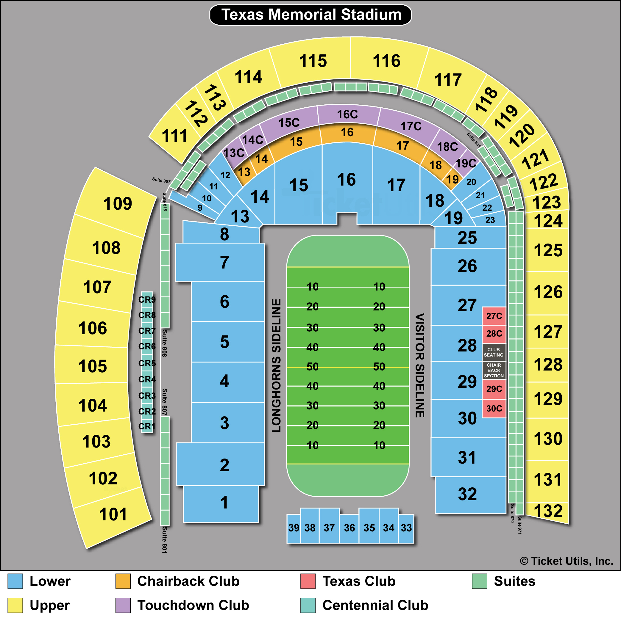 DKR Memorial Stadium Tickets UT Home Tickets