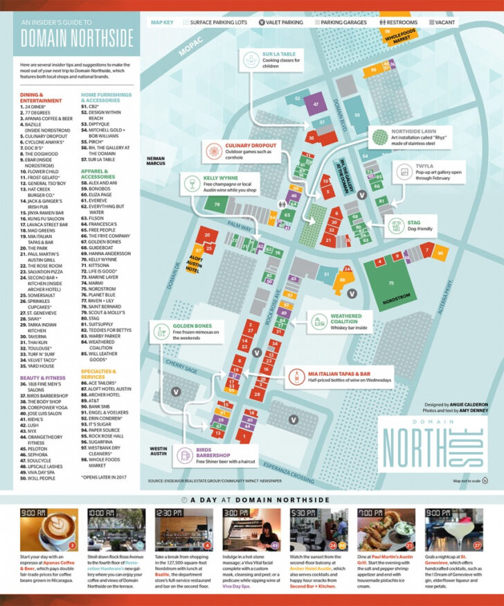 Map Of The Domain In Austin Texas