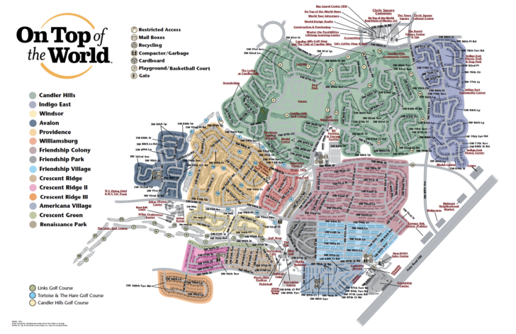 Solivita Commuinty Map