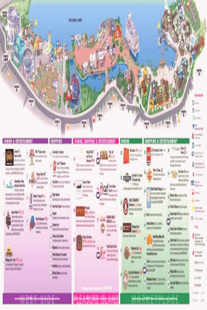 Downtown Disney Map Disneyland Downtown Disney Map Innenstadt Von Wells Printable Map