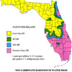 Drainage Basins In Florida 1967 Florida Water Hardness Map