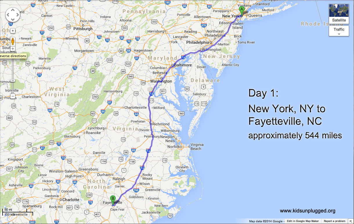 Driving From New York To Florida A Step by Step Itinerary Kids 