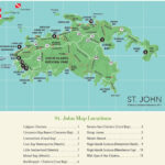 Driving Map Of St John In The U S Virgin Islands Virgin Islands