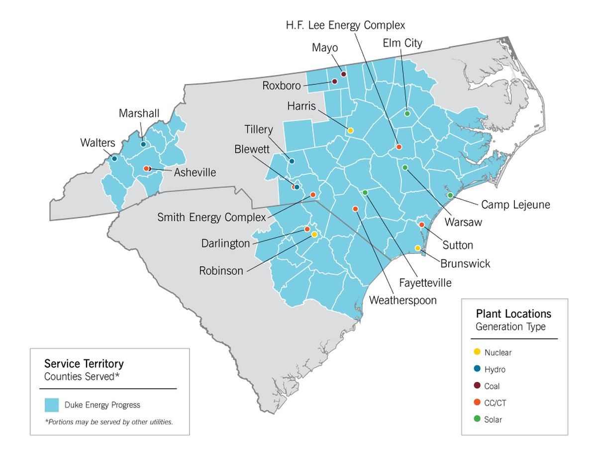 Duke Energy Florida Coverage Map Printable Maps