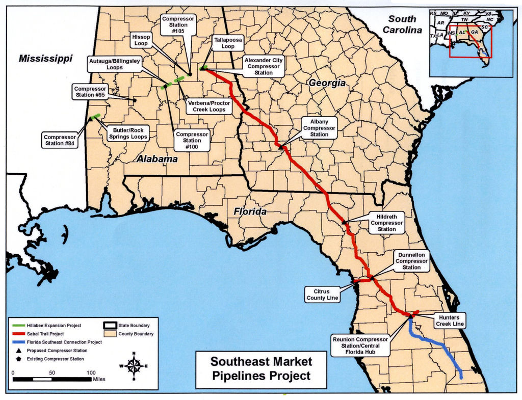 Duke Energy Transmission Lines Map Florida Printable Maps