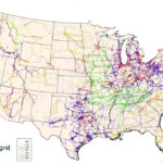 Electric Transmission Lines Map Texas Printable Maps
