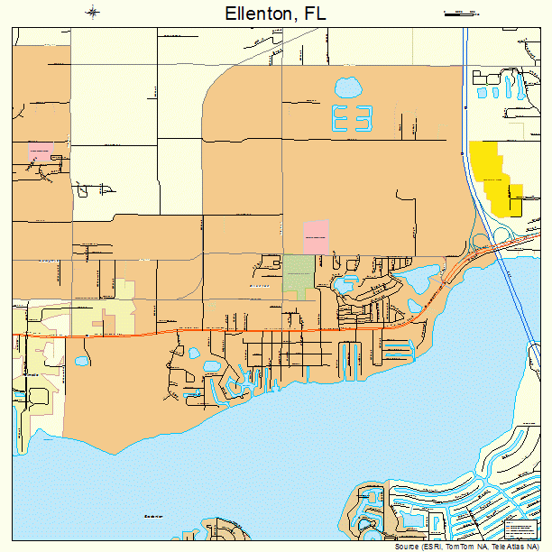 Ellenton Florida Map