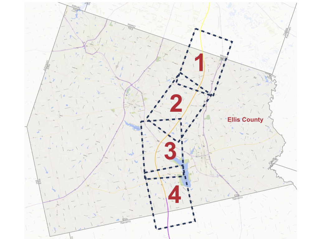 Ellis County Alignment Maps Texas Central Texas Bullet Train Route 