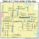 Englewood Florida Street Map 1220825