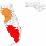 Epidemiologic Mapping Of Florida Childhood Cancer Clusters Map Of