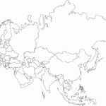 Eurasia Map Outline Asia Map Map