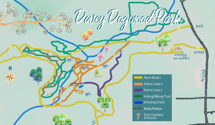 Dogwood Trails Palestine Texas Map