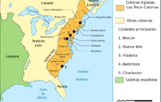 File Map Thirteen Colonies 1775 es svg Wikipedia