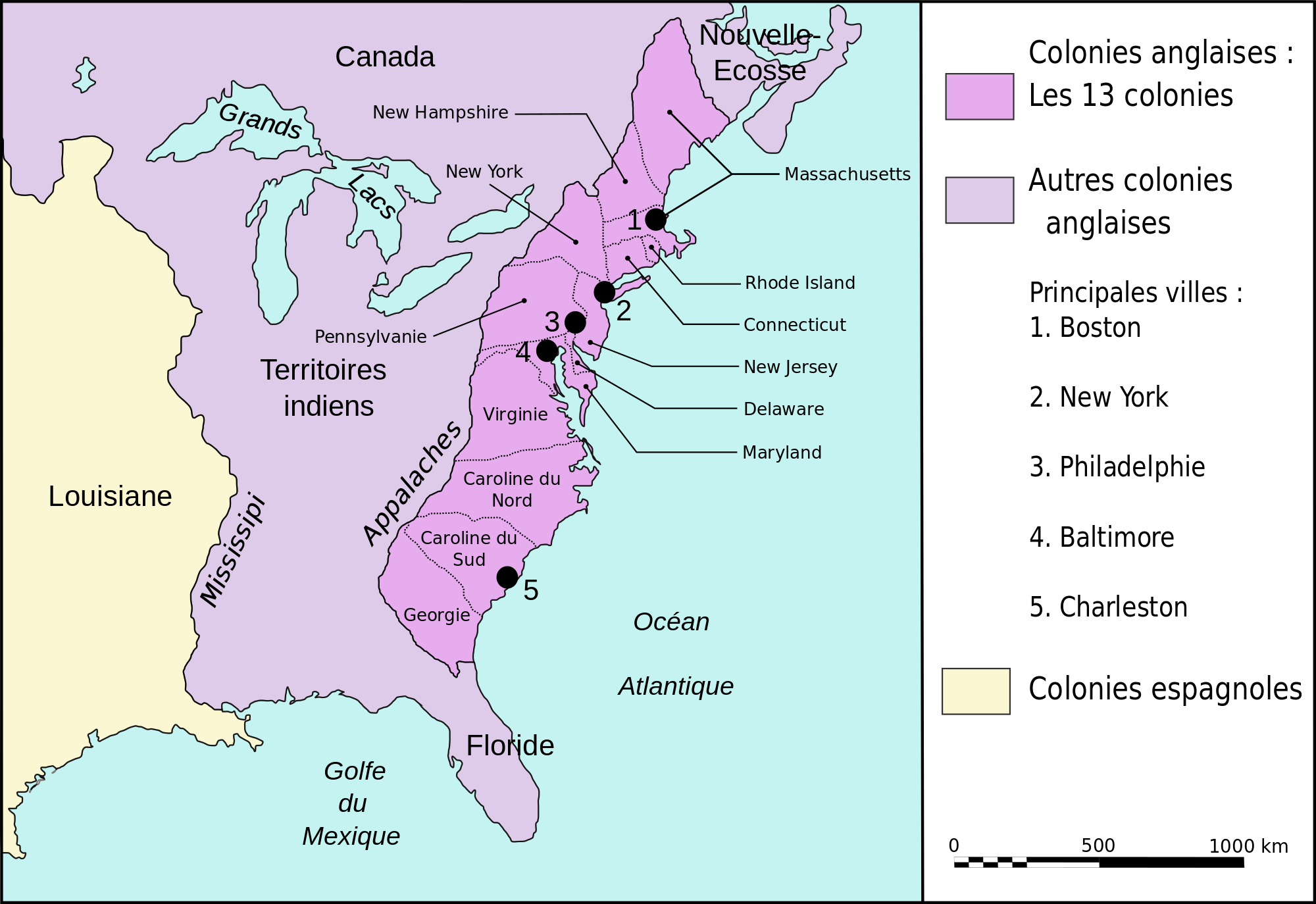 File Map Thirteen Colonies 1775 fr svg Wikimedia Commons Cliparts co