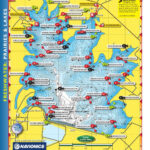Fishing Hot Spots Toledo Bend South Map A 438 Ebay Texas Fishing