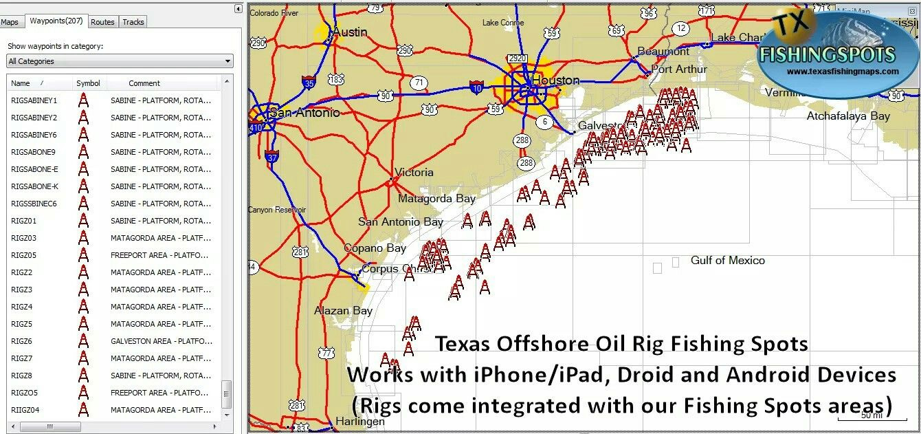 Fishing Rigs Texas Oil Oil Rig Oils