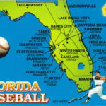 Florida Baseball Map Postcard 2 Available Erin Flickr