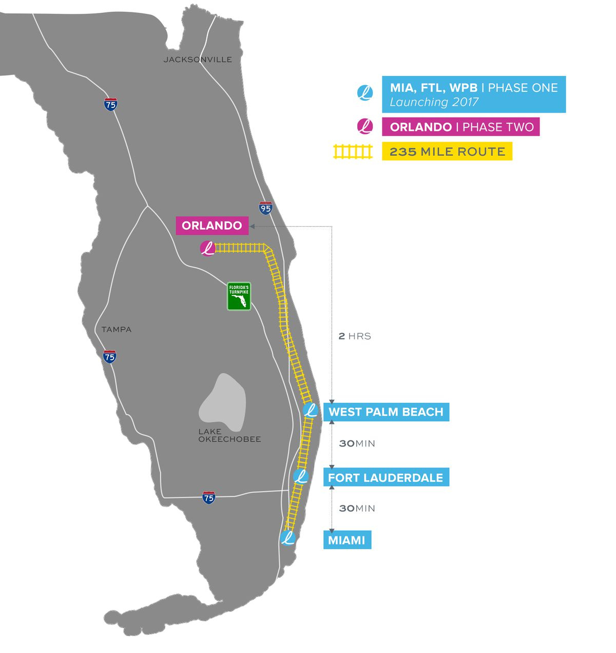 Florida Brightline Map Printable Maps