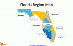 Florida County Map Templates Free PowerPoint Template