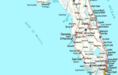 Florida East Coast Beaches Map Printable Maps