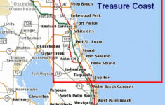 Florida East Coast Beaches Map Printable Maps