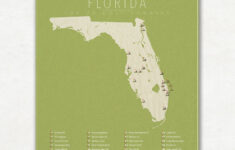 florida golf courses florida map featuring the top 20 golf etsy 2 FLORIDA GOLF COURSES Florida Map Featuring The Top 20 Golf Etsy