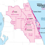 Florida Map 2018 Central Florida Counties Map