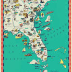 Florida Map Georgia Map South Carolina Map Illustrated Etsy