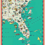 Florida Map Georgia Map South Carolina Map Illustrated Etsy