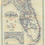 Florida Memory Clason S Guide Map Of Florida C 1927 Labelle
