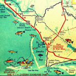 Florida Memory Map Of Florida Ca 1922 Punta Verde Florida Map