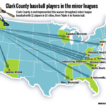 Florida Minor League Baseball Map