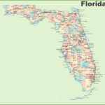 Florida Road Map With Cities And Towns Panama City Florida Map Google