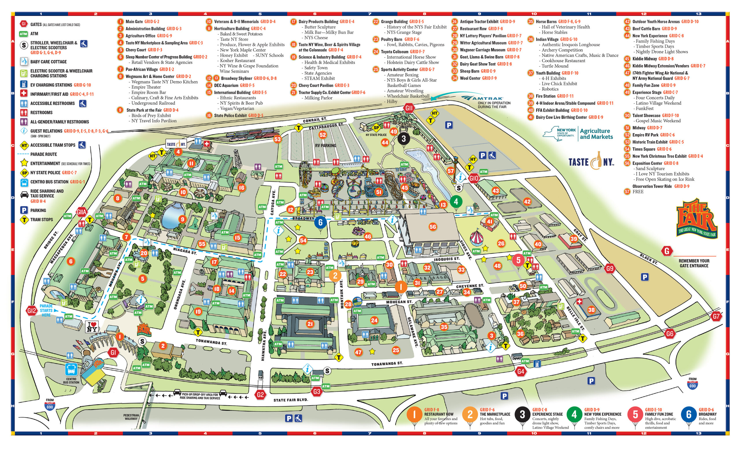 Florida State Fairgrounds Map Printable Maps
