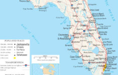 florida state map a large detailed map of florida state usa Florida State Map A Large Detailed Map Of Florida State USA