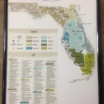 Florida State Parks Poster Map Florida State Parks Florida State