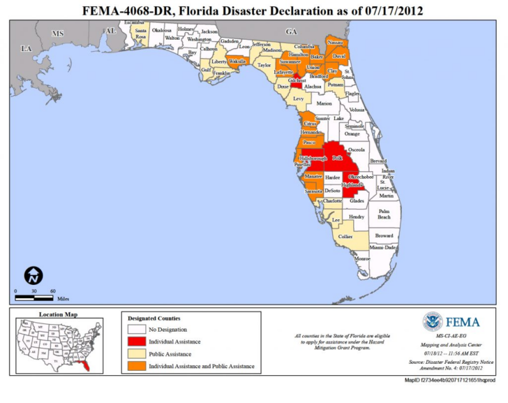 Florida Flood Zone Map