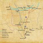 Fort Worth Cattle Drive Route