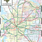 Fort Worth Road Map