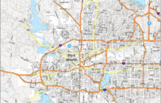 Fort Worth Texas Map GIS Geography