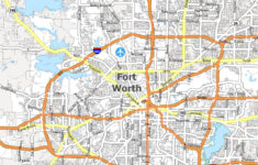 Fort Worth Texas Map GIS Geography