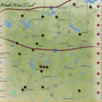 Fredericksburg Texas Winery Map Printable Maps