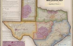 Fredericksburg Texas Winery Map Printable Maps