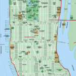 Free Printable Map Of Manhattan Free Printable