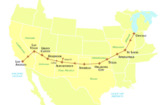 Free Printable Route 66 Map Printable Maps